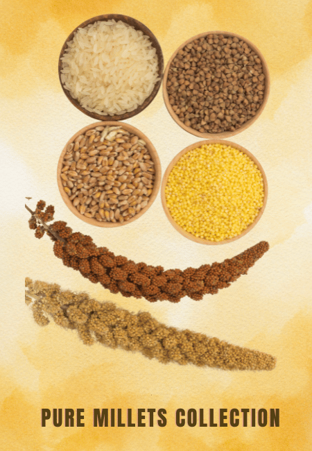 organic pure millets collection agree superfoods