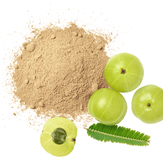 Pure Amla Powder – 100% natural and organic Indian gooseberry powder, rich in Vitamin C and antioxidants for immunity, hair, and skin health.